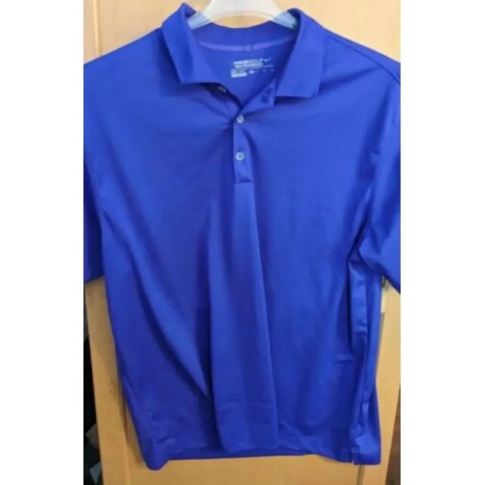 Nike Golf Tour‎ Performance Dri-Fit Men's XL Short Sleeve Polo Shirt PURPLE